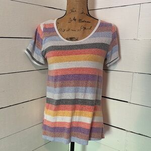 Striped Multicolor Women's Top